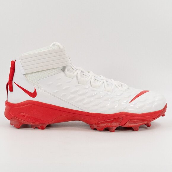 Nike Force Savage Pro 2 Shark 'White University Red' BV5448-104 Football Cleats